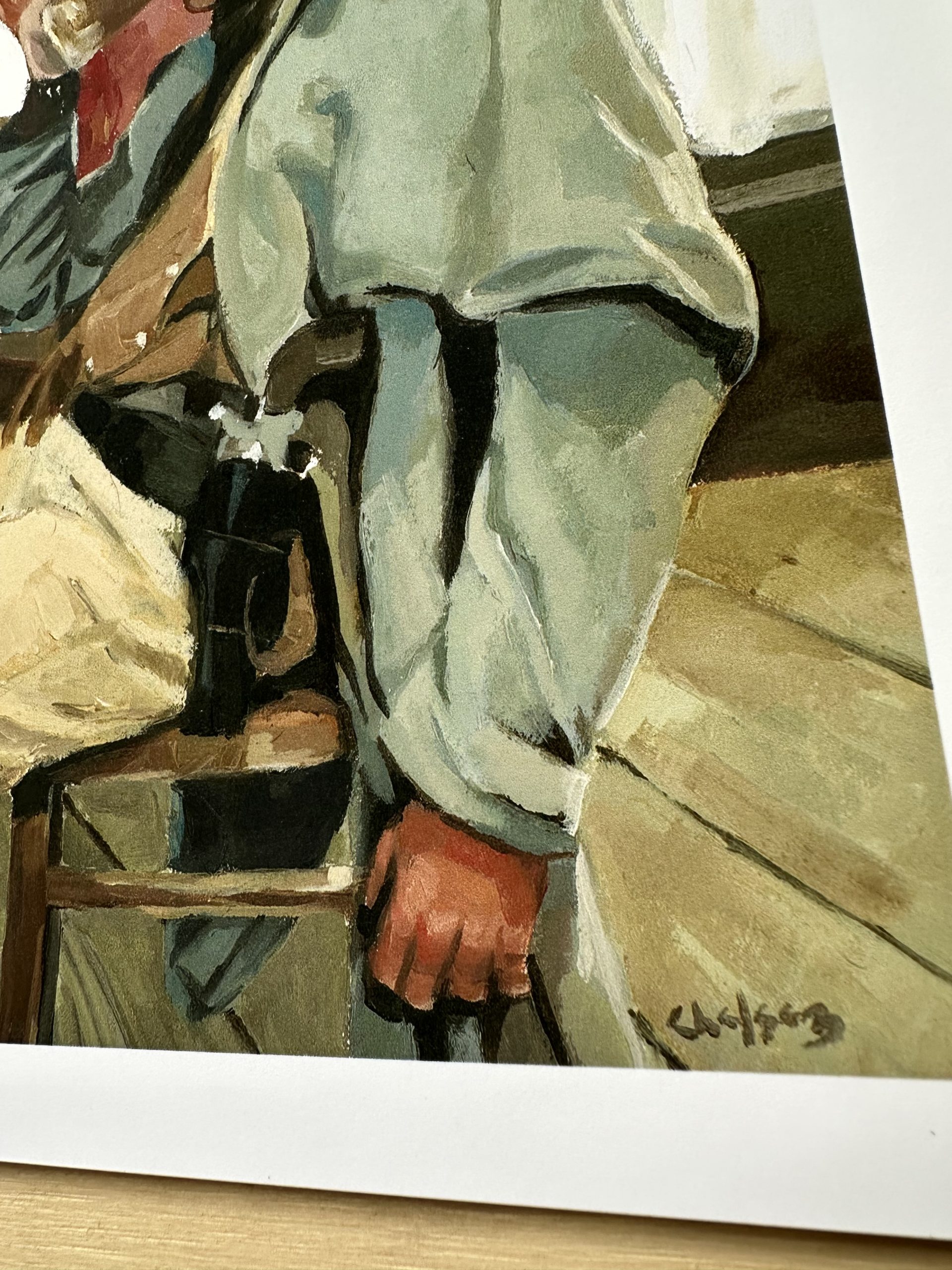 Drinking cowboy giclee’ print - Image 2