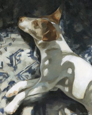 “Dog in the sun” 8x10 Giclee print