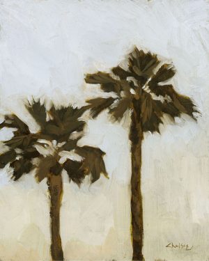 Muted Palms – Fine Art Giclée Print